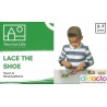 Lace les chaussures (Lace the shoe)
