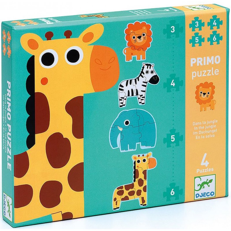 Primo puzzle - Dans la jungle main image 1
