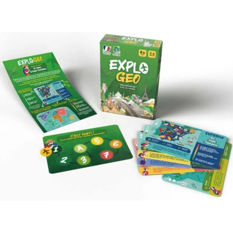 Jeu de devinettes autour de la géographie.