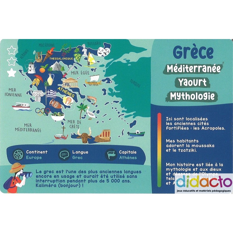 Jeu de devinettes autour de la géographie.