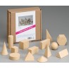 Set de 14 solides géométriques en RE-Wood®
