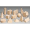 Set de 14 solides géométriques en RE-Wood®