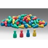 Set de 100 figurines en 4 couleurs
