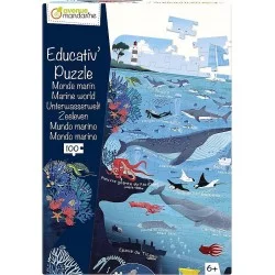Educativ' puzzle Monde marin