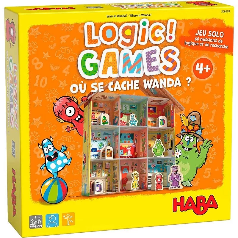 Ensemble de 6 jeux de logique différents pour mettre en place un atelier de  jeux de logique en grande section de maternelle.