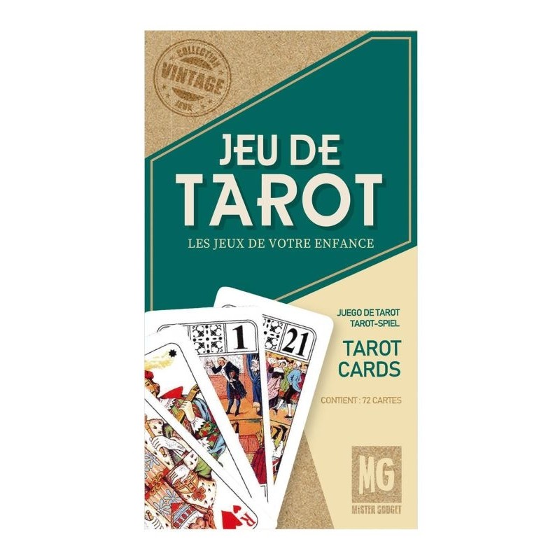 Jeu de tarot - Un incontournable des jeux de cartes