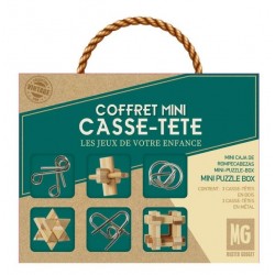 Coffret Casse-Têtes 9 Pièces en Bois