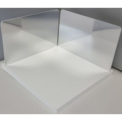 Ensemble de 2 miroirs avec...