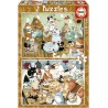 Contes de la forêt - 2 puzzles de 48 pièces