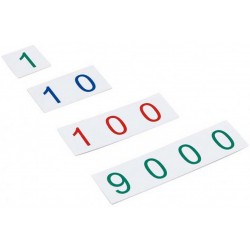 Cartes numériques de 1 à 9000