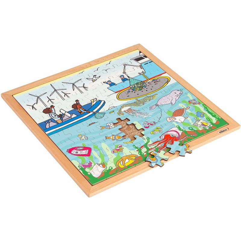 Puzzle WINDLIFE 70 pièces pour enfants - Éco-conçus - Fabriqués en France.