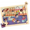 Mon école inclusive (lot de 4 puzzles)