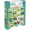 Story Puzzle - Les Trois Petits Cochons