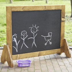 Tableau noir d'extérieur...