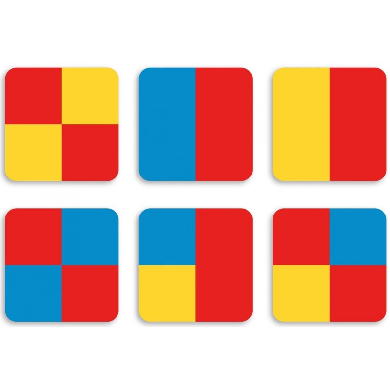 Jeu d’observation et de rapidité pour identifier la couleur la plus représentée sur les cartes.