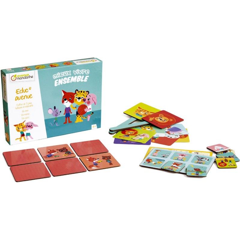 Kit vivre ensemble 3-8 ans