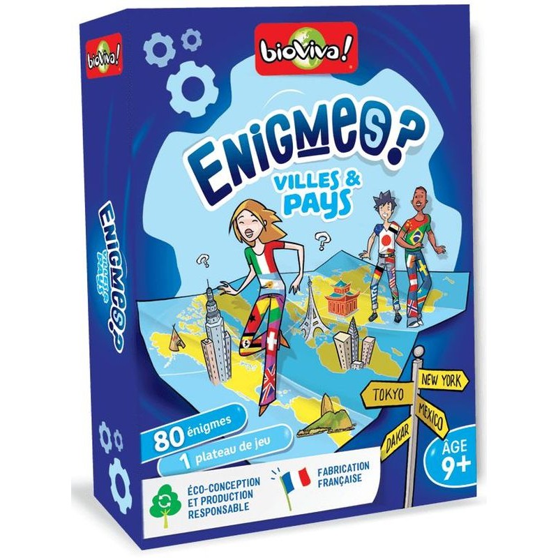 Enigmes - Villes et Pays