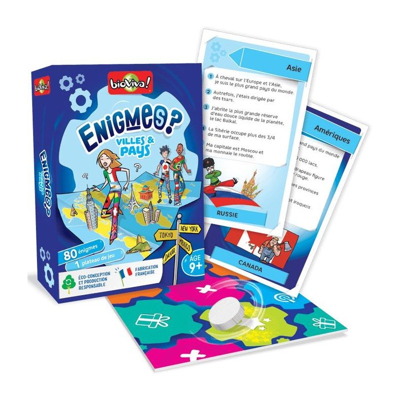 Enigmes - Villes et Pays