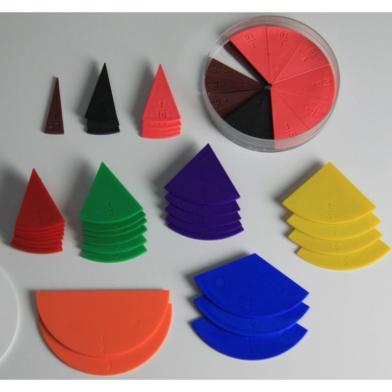Set de fractions en cercles