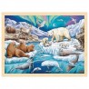 Puzzle animaux de l'océan Arctique