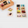 Wooden story  tiles