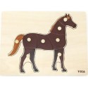 Puzzle Montessori cheval