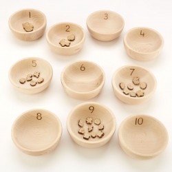 Bols numérotés (10 pcs)