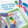 Jeu sensoriel à bulles des compléments à 10