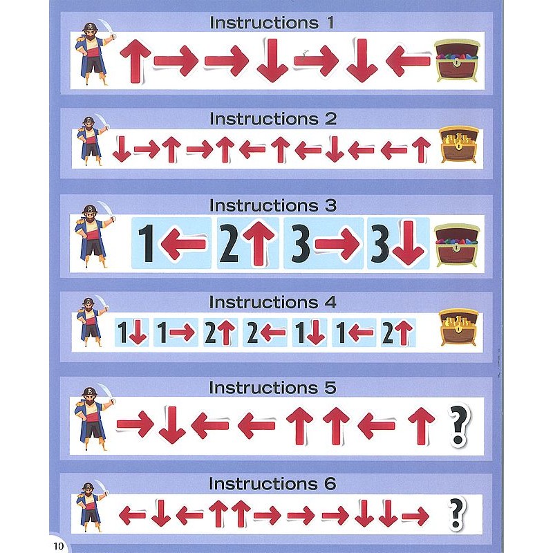 Jeu magnétique pour se repérer et se déplacer sur une grille.