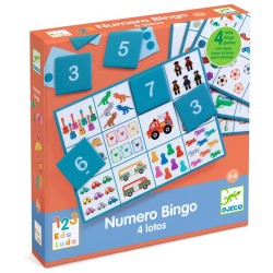 Numero Bingo - 4 lotos