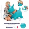 Mon chien sauteur bleu