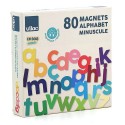 Coffret de 80 lettres minuscules magnétiques