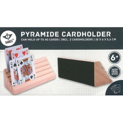 Porte-cartes pyramide