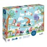 Puzzle Animaux Acrobates