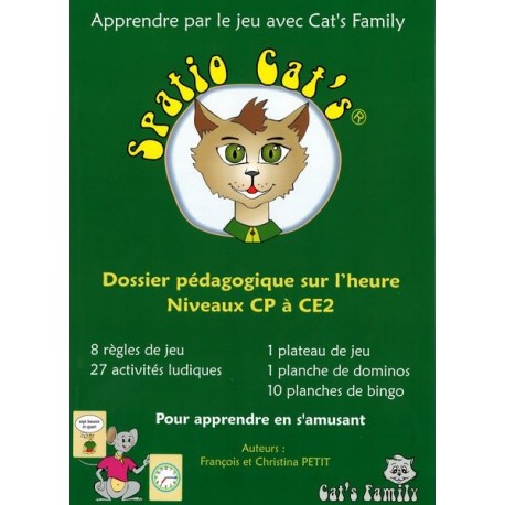 Spatio Cat's 3 - dossier pédagogique sur l'heure Spatio Cat's 3 - dossier pédagogique sur l'heure