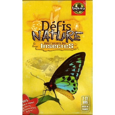 Défis nature - Insectes Défis nature - Insectes