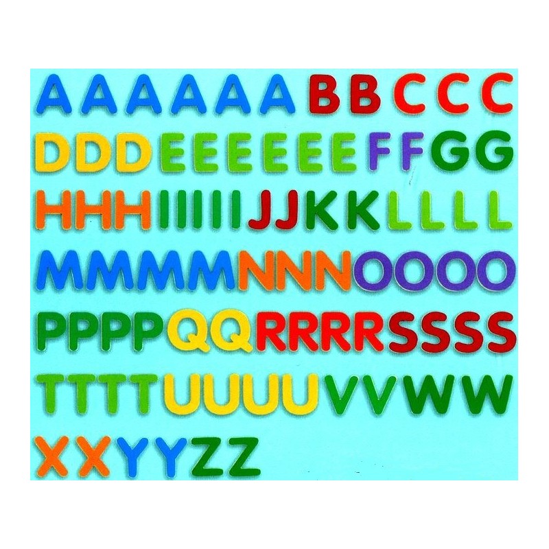 Djeco Magnetics 83 petites lettres