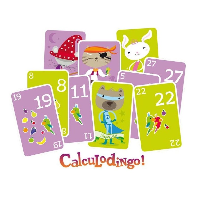 Calculodingo - jeu de cartes Didacool Aritma