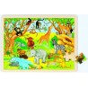 Puzzle bois Afrique