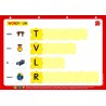 Morphun lettres, fiches 4/5 ans