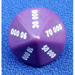 Dé chiffres des dizaines de...