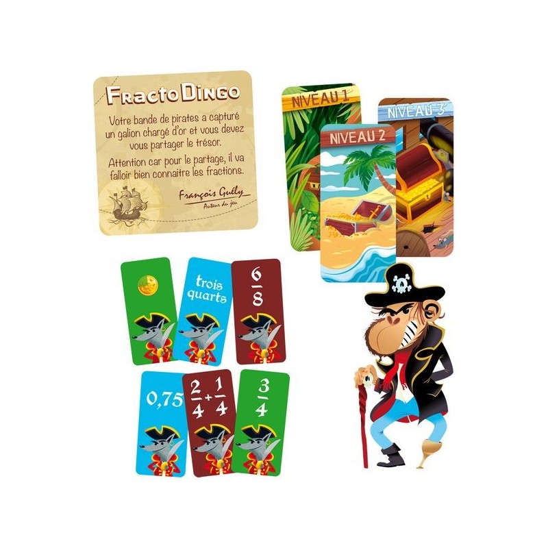 FractoDingo, jeu de cartes Didacool Aritma