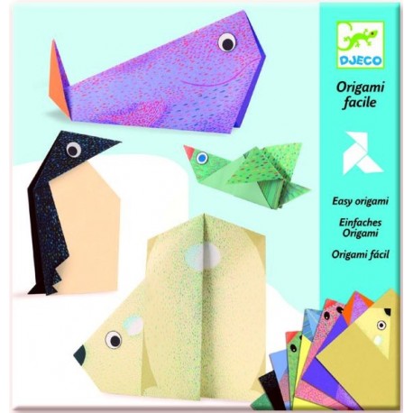 Origami Facile Les Animaux Polaires Djeco