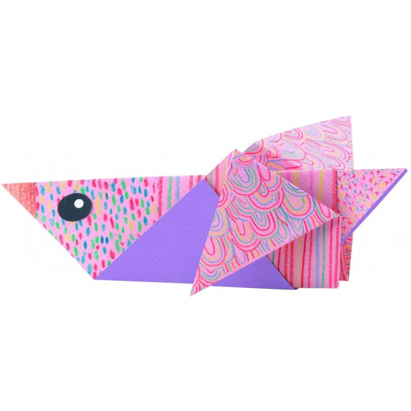 Origami Facile Les Animaux Polaires Loisirs Creatifs Djeco