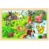 Puzzle bois Bébés animaux
