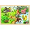 Puzzle bois Bébés animaux