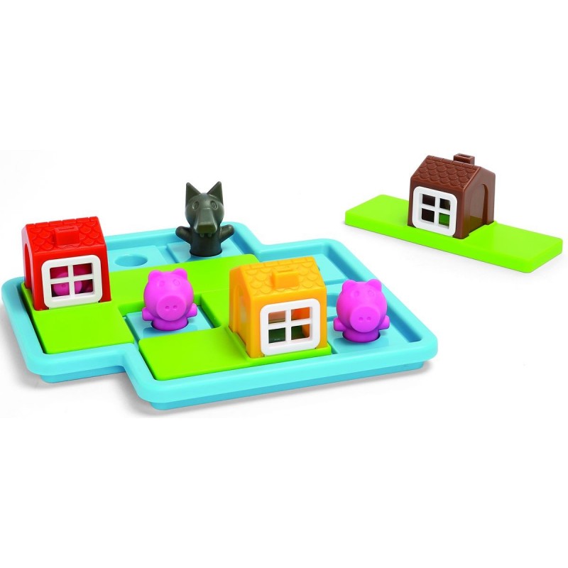 Les trois petits cochons Deluxe, jeu de logique Smart