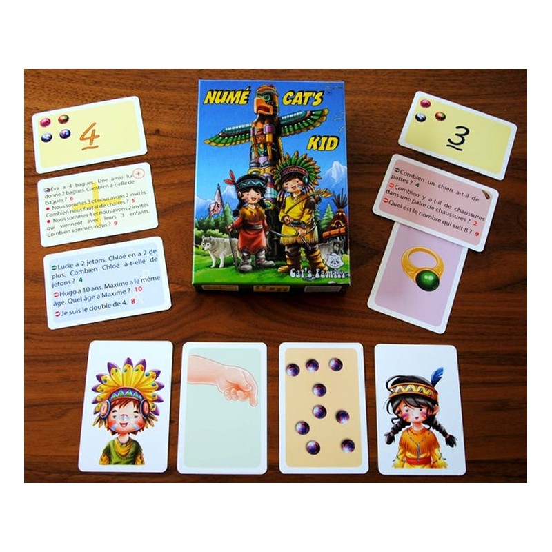Numé Cat's Kid, jeu de cartes Cat's Family