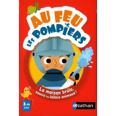 Au Feu Les Pompiers Jeu De Cartes Enfants Nathan