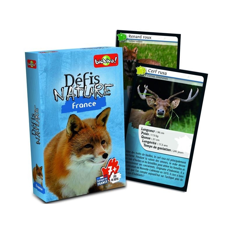 Jeu De Société Défi Nature – Neuf, Cartes, Famille, Animaux